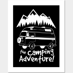 The camping adventure Posters and Art